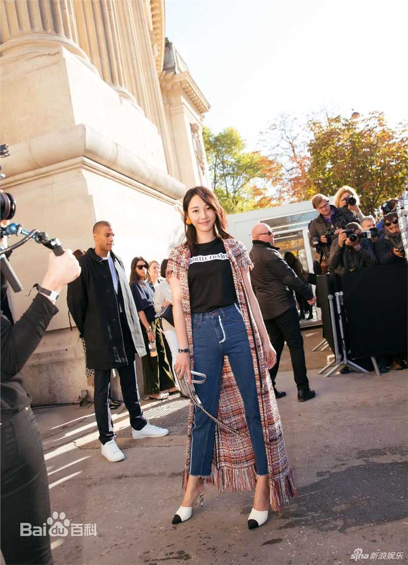 白百何(Bai Baihe)香奈儿中国腕表形象大使前后照片