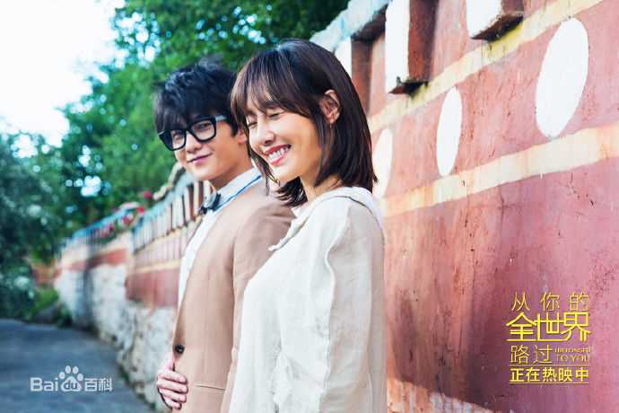 白百何(Bai Baihe)从你的全世界路过前后照片