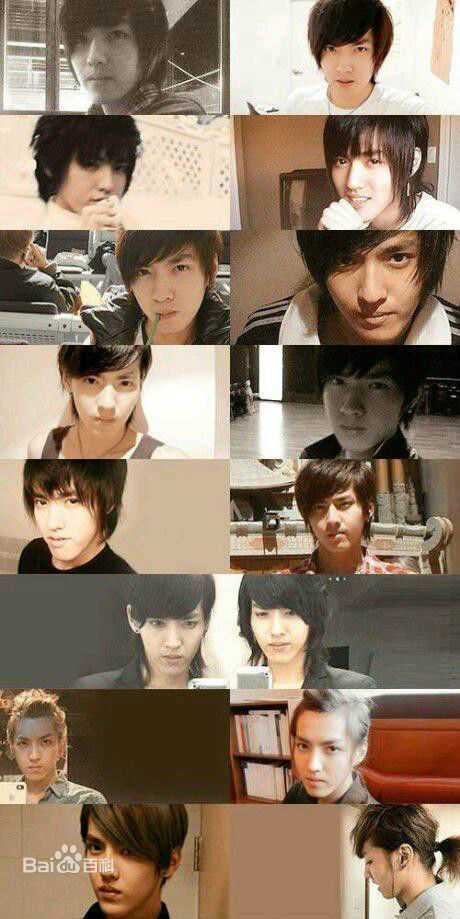 吴亦凡(KRIS) 少年时期前后照片