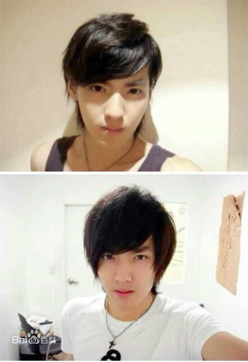吴亦凡(KRIS) 少年时期前后照片