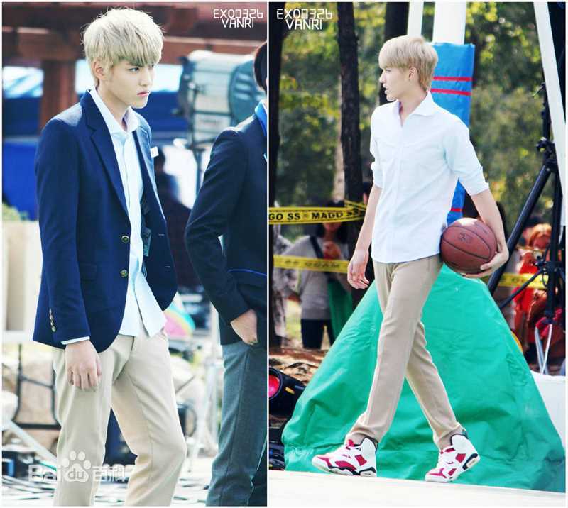 吴亦凡(KRIS) 篮球素颜照相册