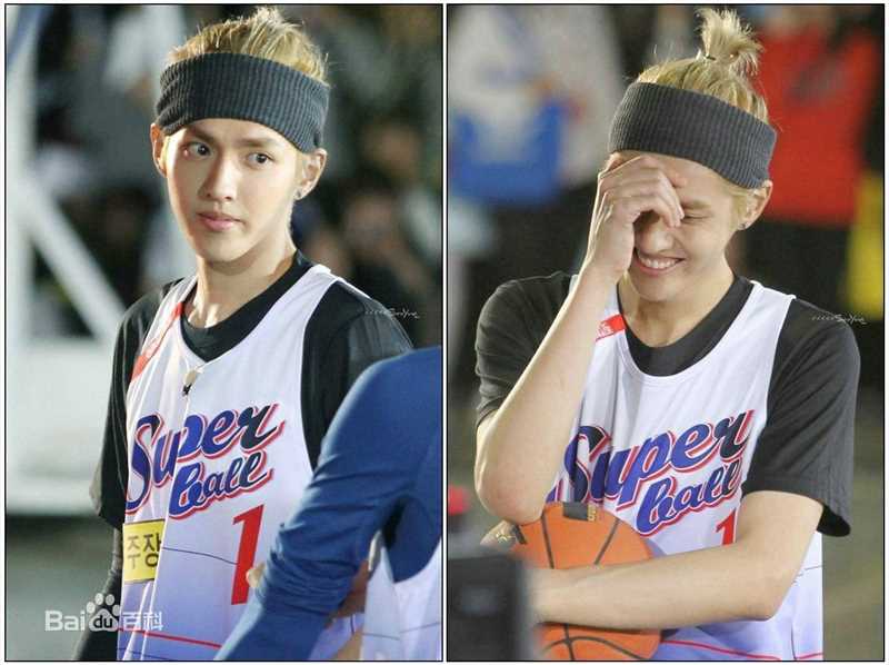 吴亦凡(KRIS) 篮球素颜照相册