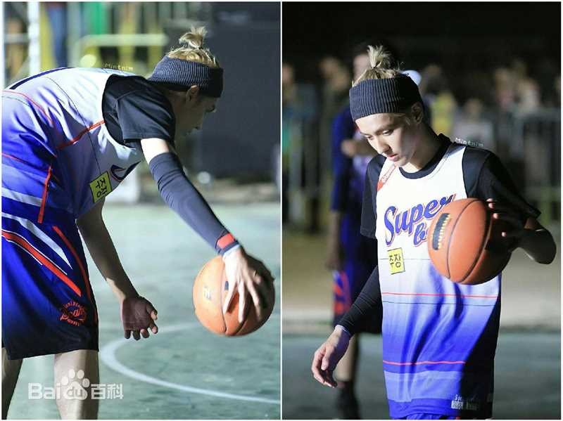 吴亦凡(KRIS) 篮球素颜照相册