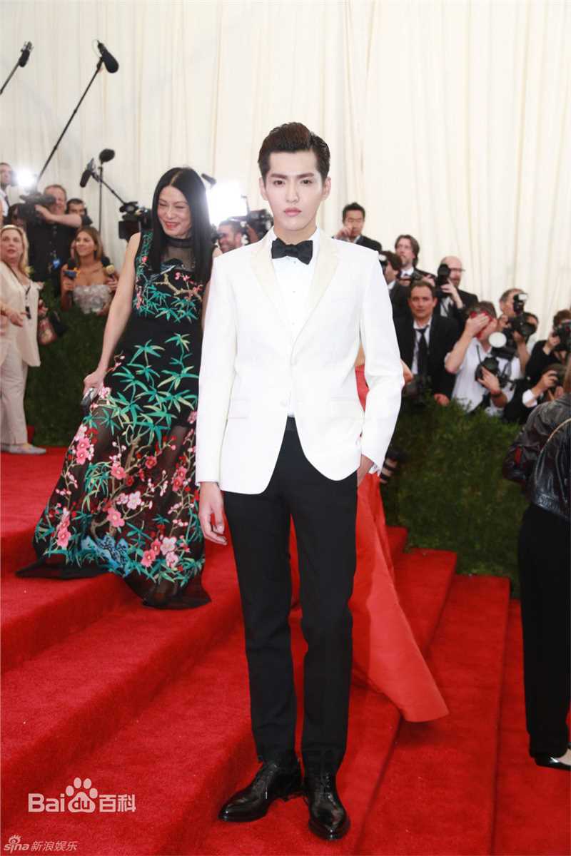 吴亦凡(KRIS)亮相纽约Met Ball性感图片图集