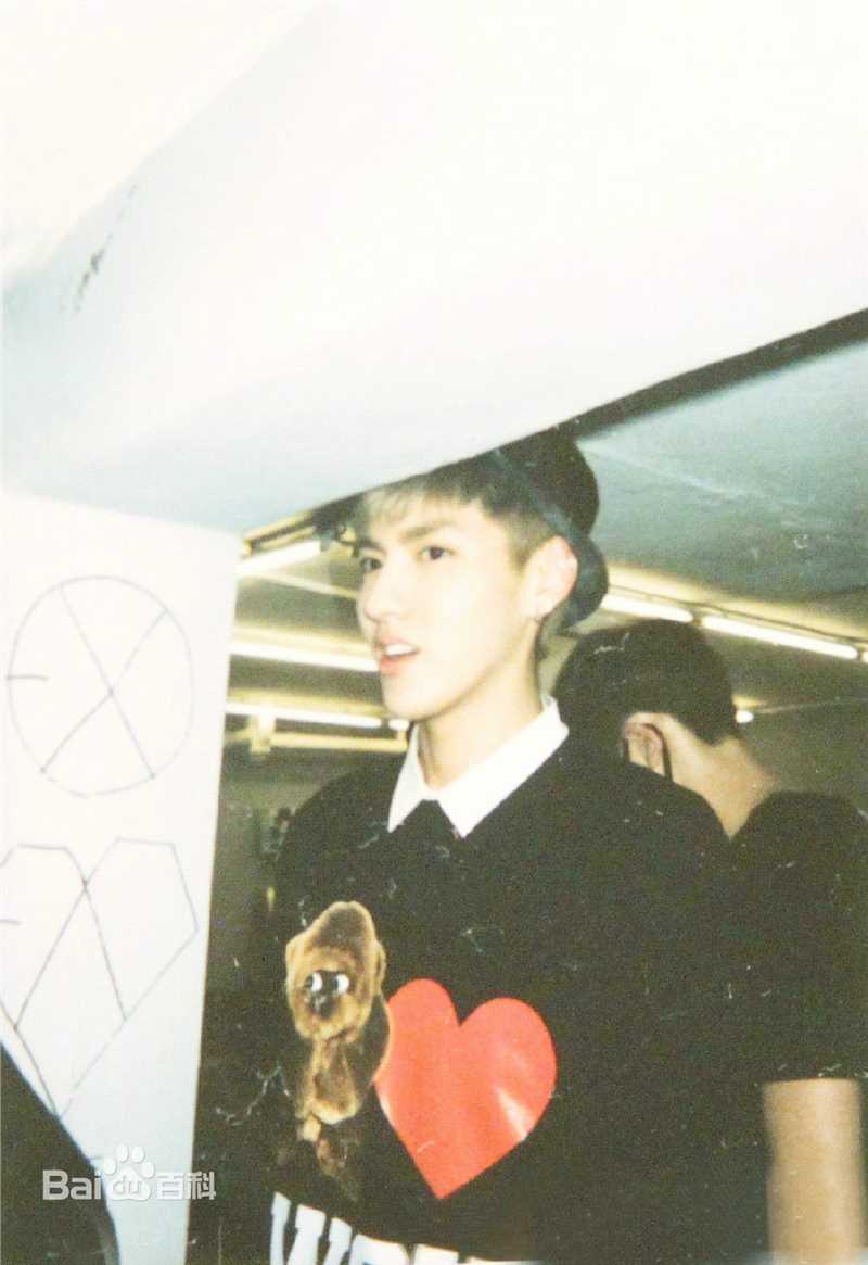 吴亦凡(KRIS)早年青涩暖男霸气队长帅气门面图册