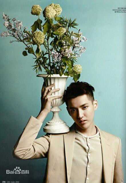 吴亦凡(KRIS)早年青涩暖男霸气队长帅气门面图册