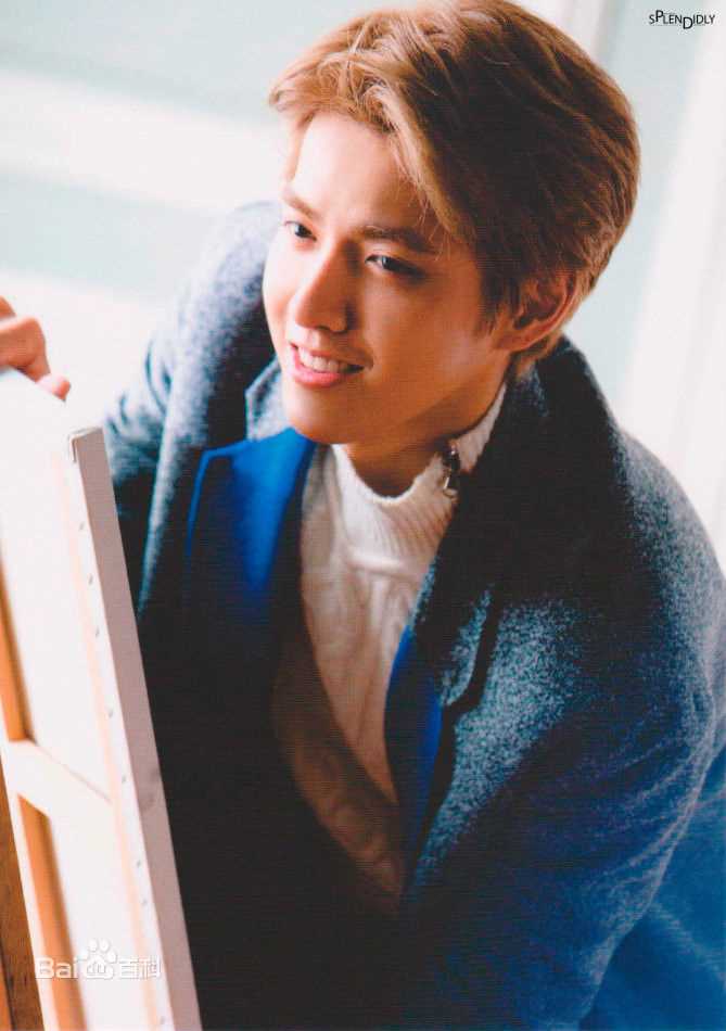 吴亦凡(KRIS)早年青涩暖男霸气队长帅气门面图册