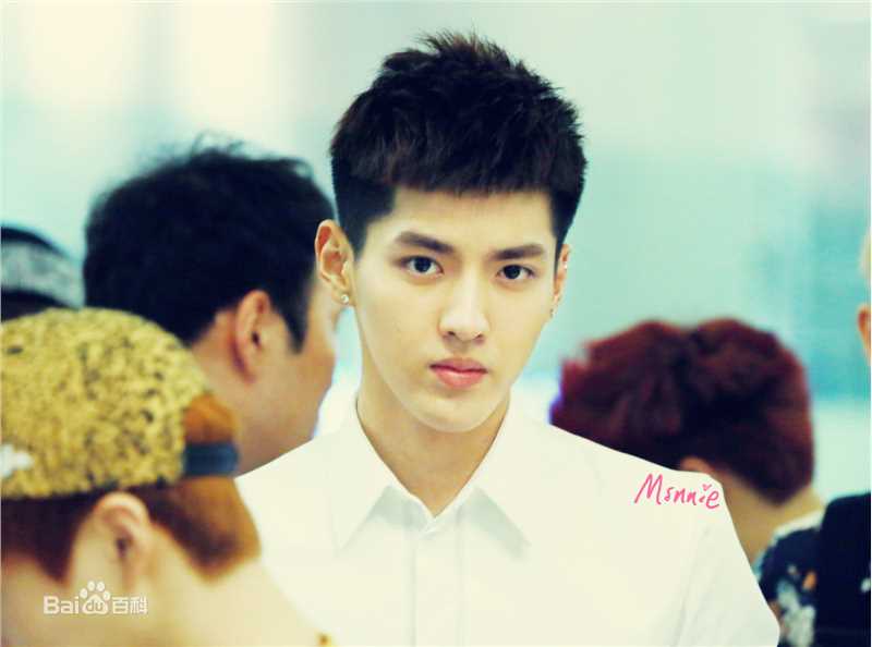 吴亦凡(KRIS)白衬衫壁纸壁纸