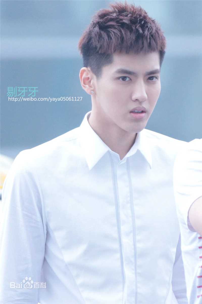 吴亦凡(KRIS)白衬衫壁纸壁纸