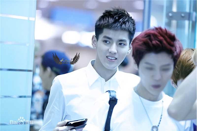 吴亦凡(KRIS)白衬衫壁纸壁纸