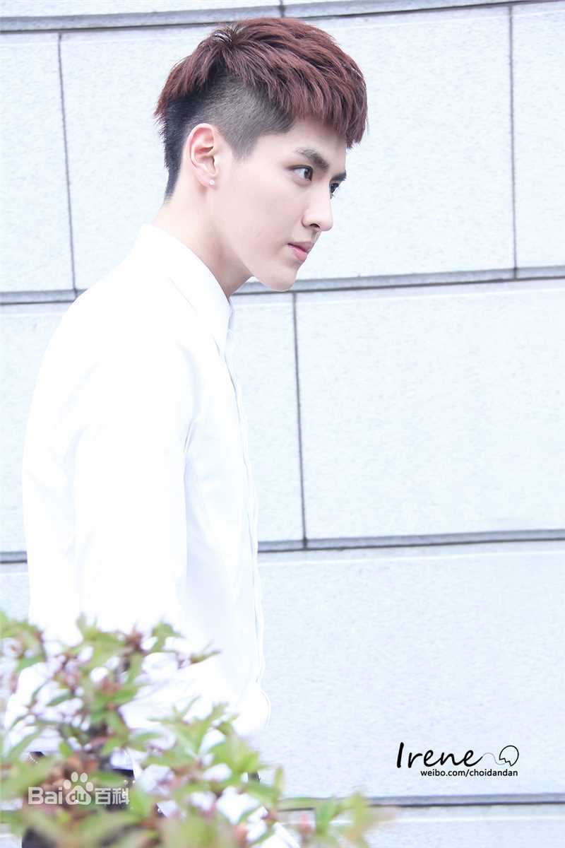 吴亦凡(KRIS)白衬衫壁纸壁纸