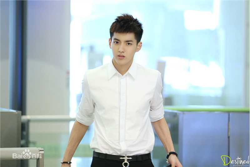 吴亦凡(KRIS)白衬衫壁纸壁纸