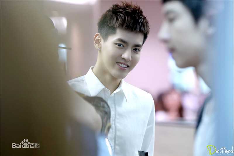 吴亦凡(KRIS)白衬衫壁纸壁纸