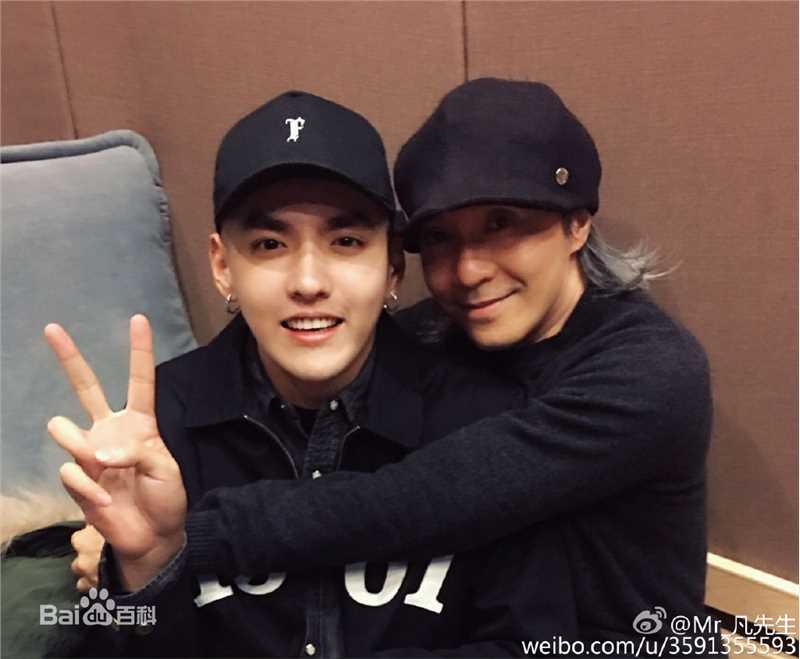 吴亦凡(KRIS)生活照前后照片