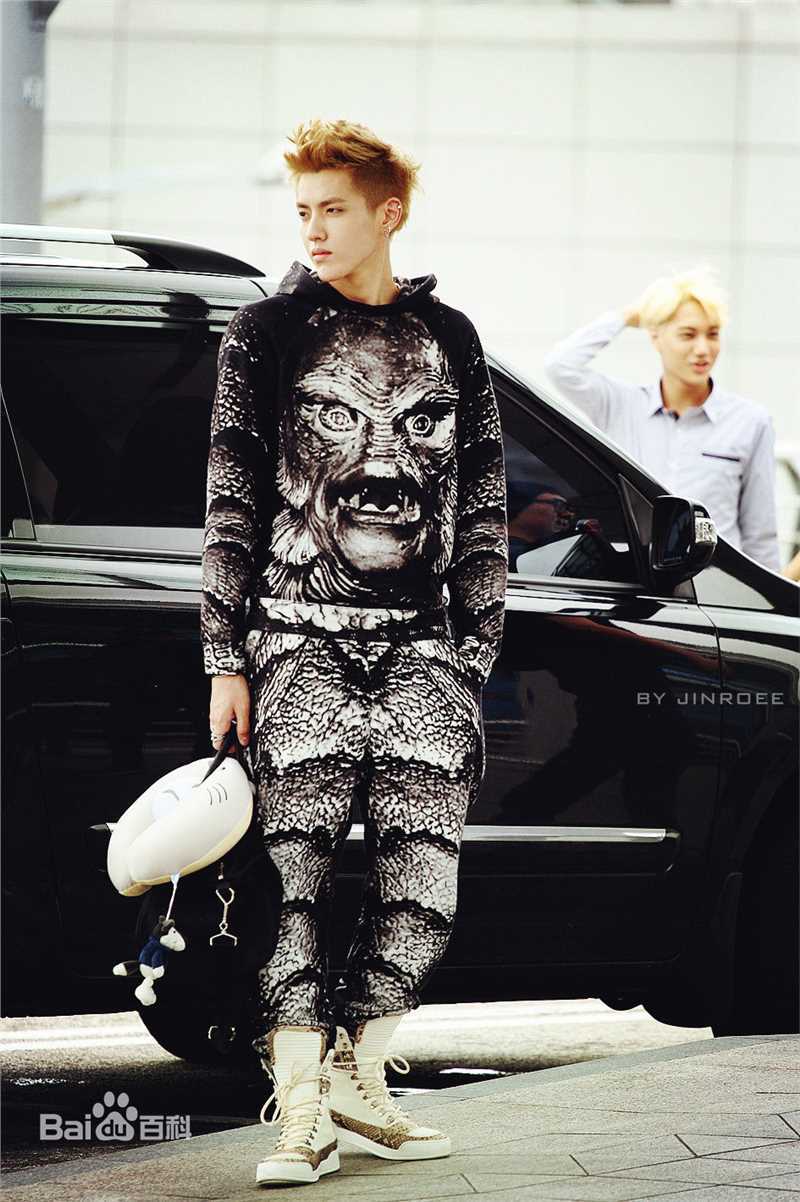 吴亦凡(KRIS)机场Fashion生活照相册