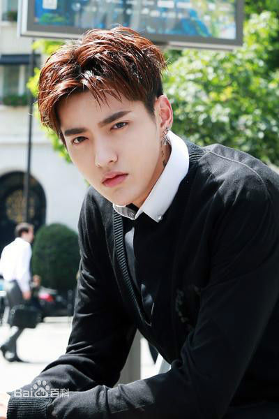 吴亦凡(KRIS) 街拍素颜照壁纸