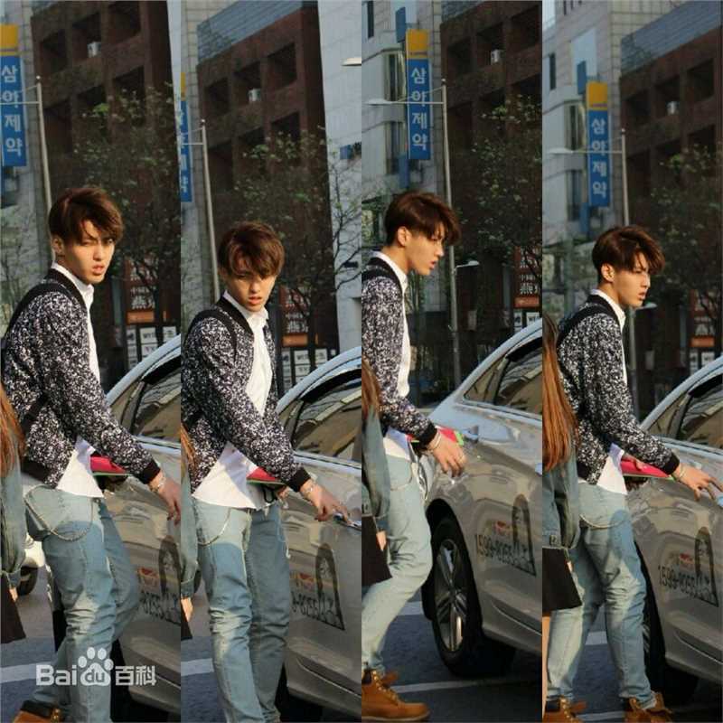 吴亦凡(KRIS) 街拍素颜照壁纸