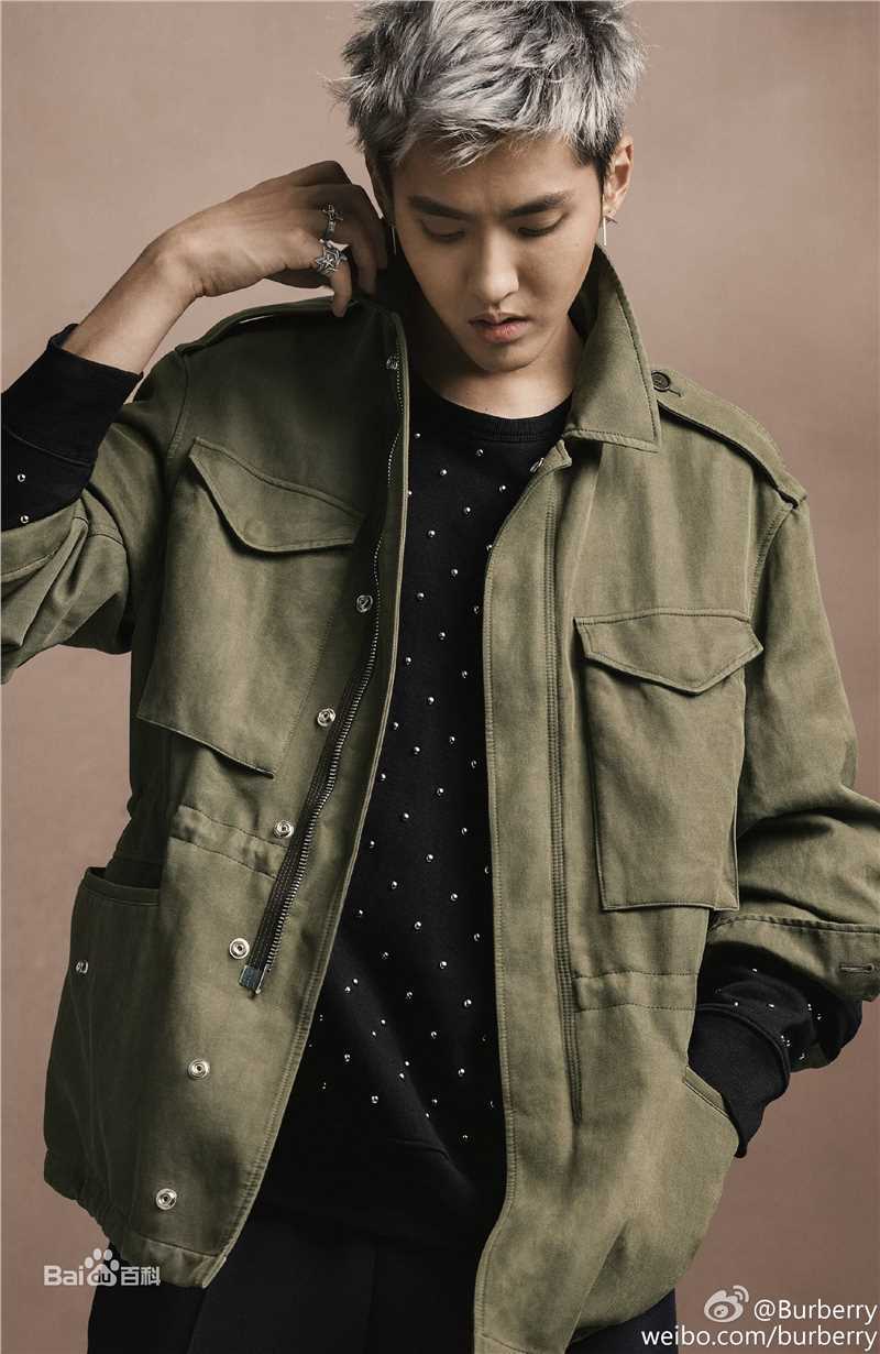 吴亦凡(KRIS)形象代言素颜照相册