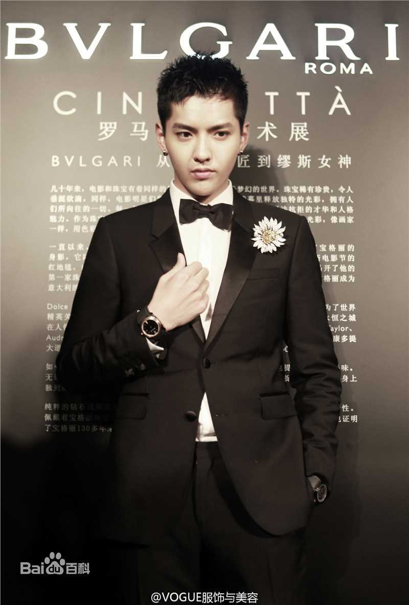 吴亦凡(KRIS)形象代言素颜照相册