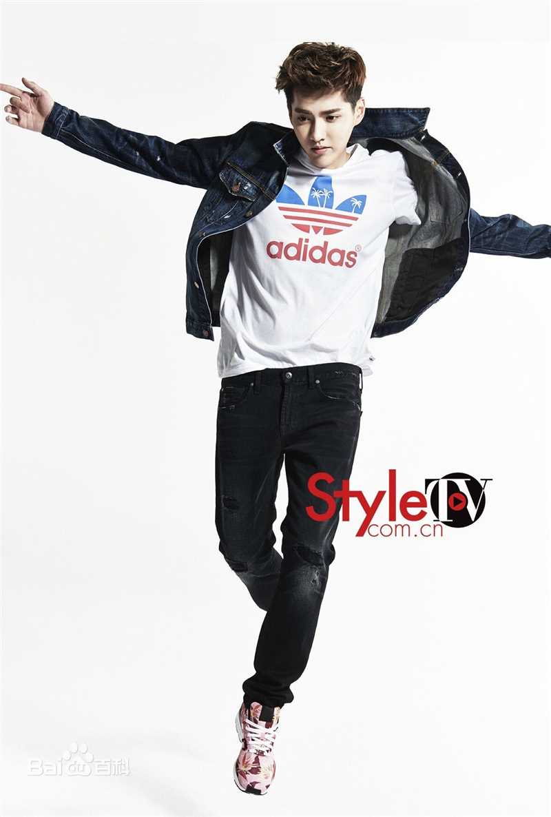 吴亦凡(KRIS)形象代言素颜照相册