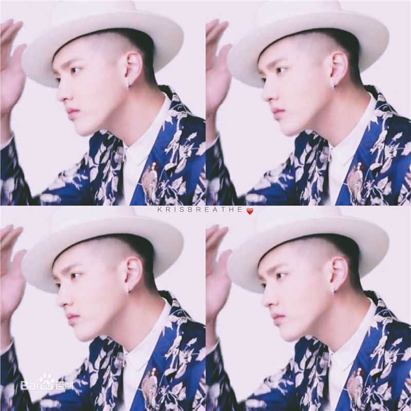 吴亦凡(KRIS)形象代言素颜照相册