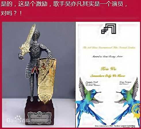 吴亦凡(KRIS)颁奖典礼素颜照相册