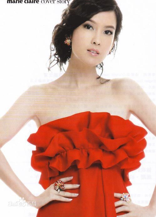 周慧敏(Chow Wai Man、Vivian Chow)主演艺术照前后照片