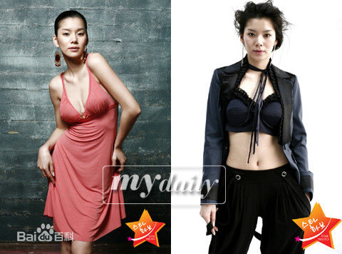 黄智贤(（朝鲜语）)前后照片