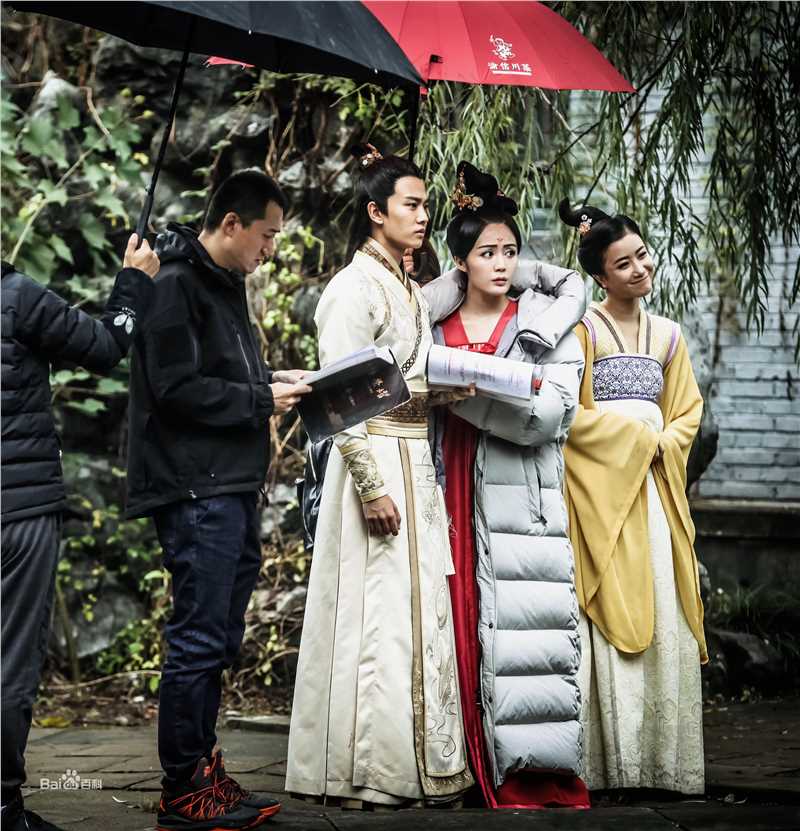 刘国楠拍摄现场和工作图片素颜照相册