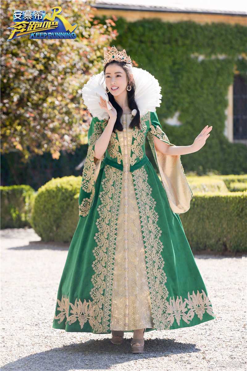 张天爱(Crystal)综艺节目前后照片