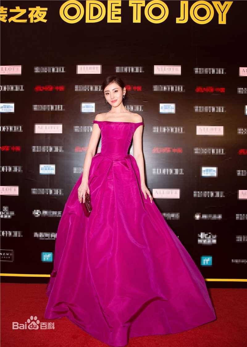 张天爱(Crystal)2016年颁奖红毯图册