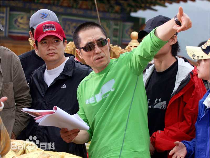 高清温德光在拍摄《满城尽带黄金甲》片场中的图集