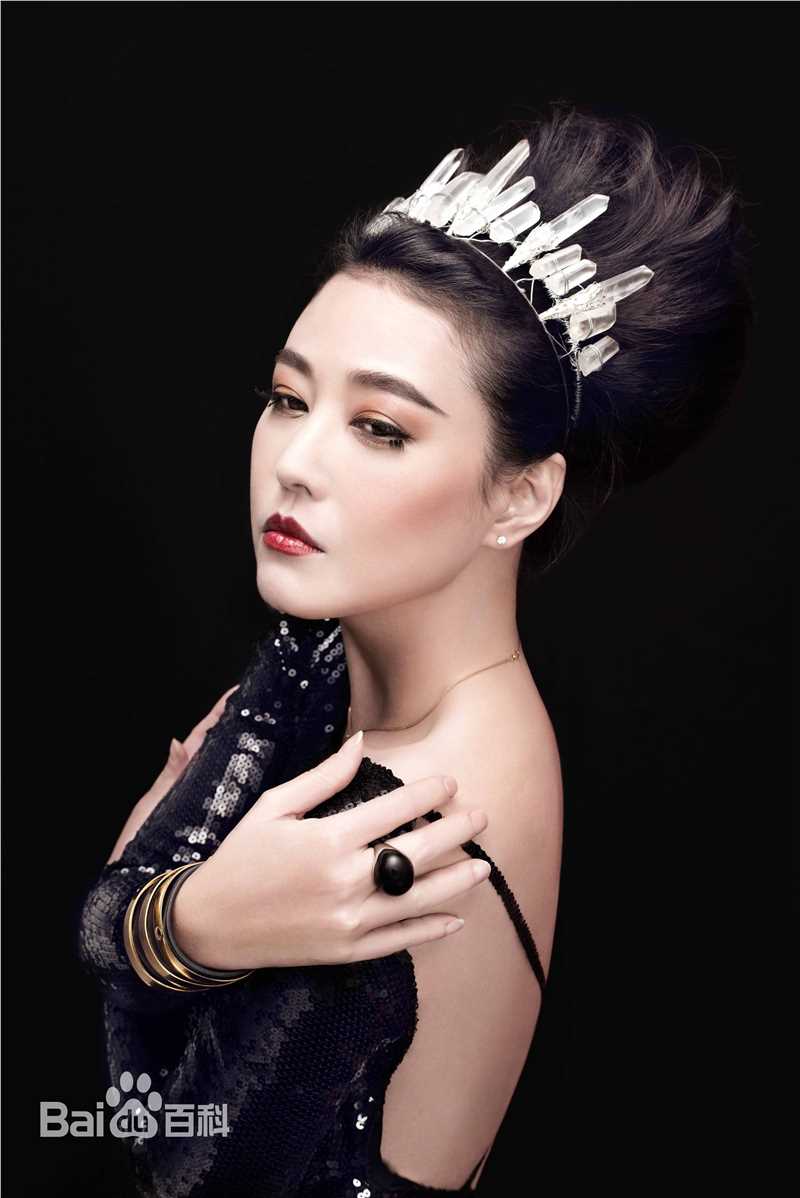 周海媚(Kathy CHAU)高清黑色系视觉图集