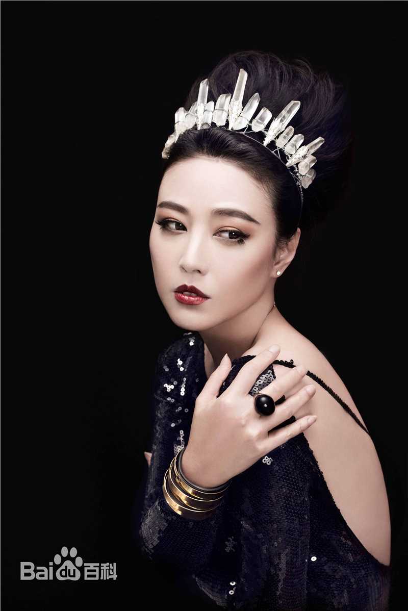 周海媚(Kathy CHAU)高清黑色系视觉图集