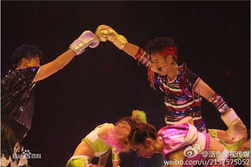 李克勤(Hacken Lee)2013左麟右李十周年演唱会 造型壁纸壁纸