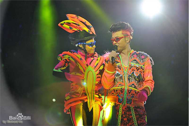 李克勤(Hacken Lee)2013左麟右李十周年演唱会 造型壁纸壁纸