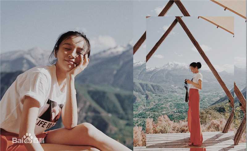 施诗(Kira)旅拍生活照