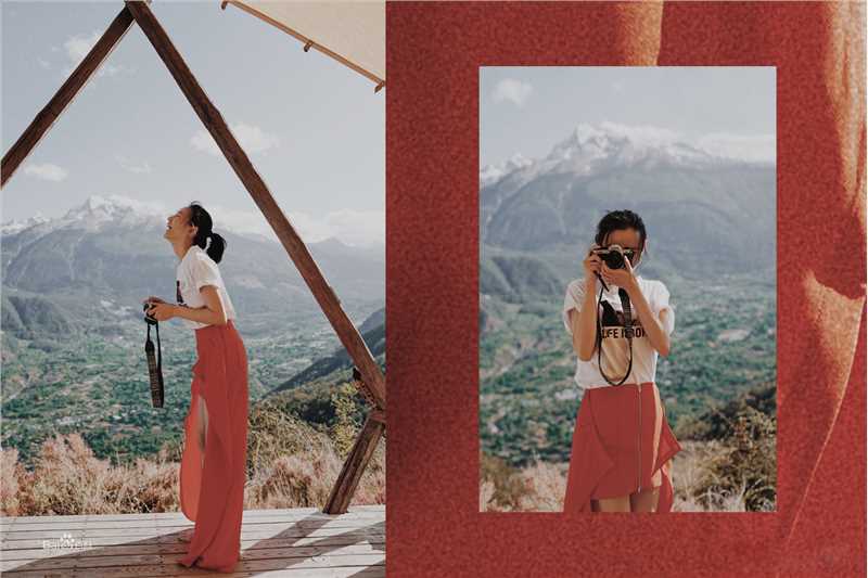 施诗(Kira)旅拍生活照