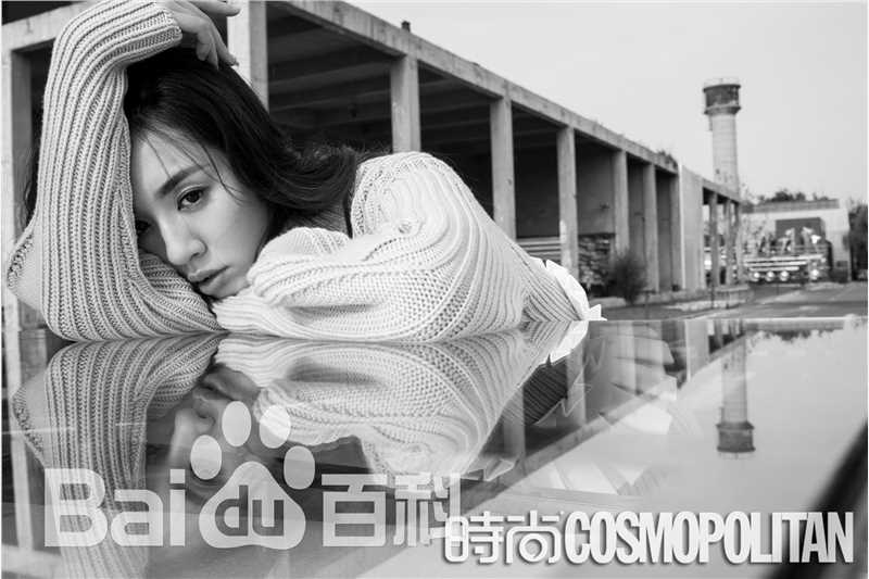 王晓晨(Sunny)时尚COOPOLITAN前后照片