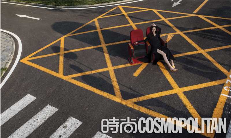 王晓晨(Sunny)时尚COOPOLITAN前后照片