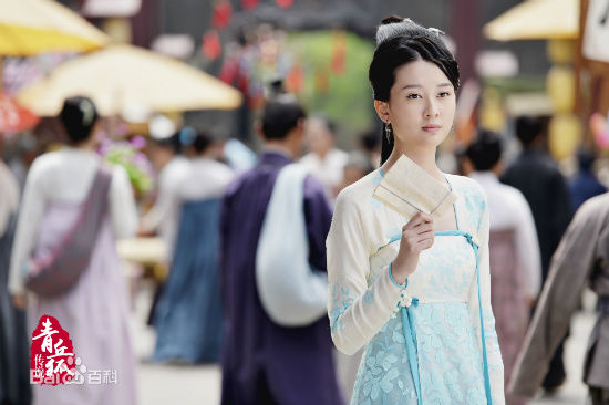 乔欣(Bridgette)在《青丘狐传说》阿绣中的