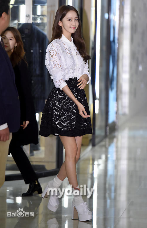 林允儿(Lim Yoon A、 、ユナ)160325 n21新店开幕活动素颜照壁纸