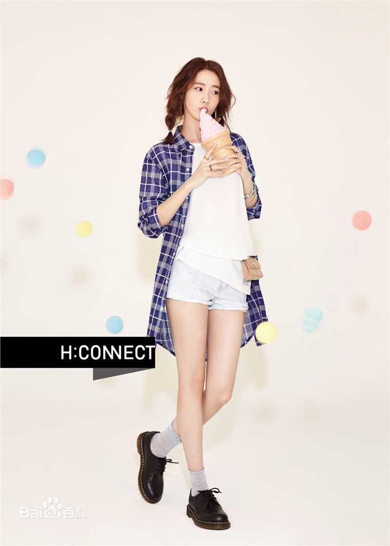 林允儿(Lim Yoon A、 、ユナ)代言-HCONNECT素颜照相册