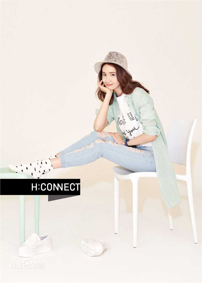 林允儿(Lim Yoon A、 、ユナ)代言-HCONNECT素颜照相册