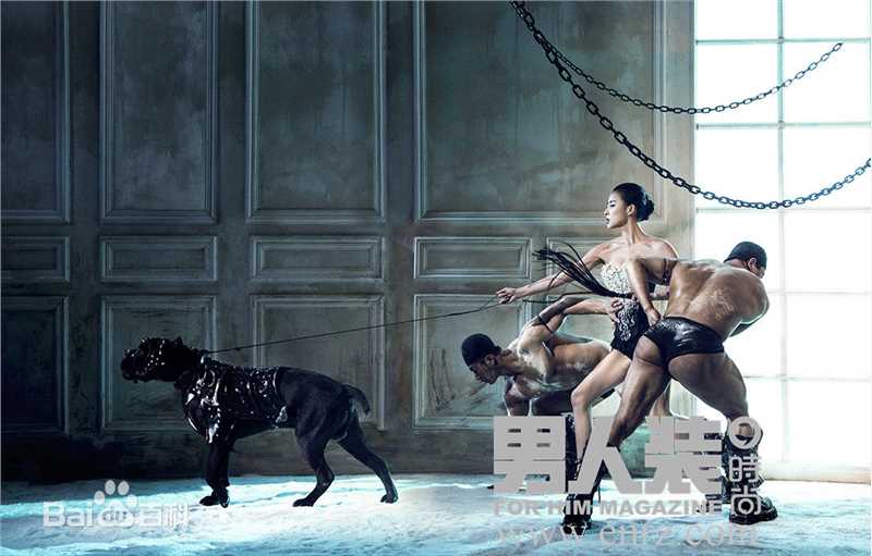 贾清(TingAnne)最新《男人装》封面图集