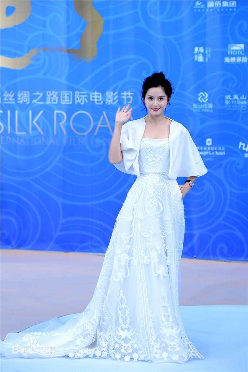 苏倩薇第四届丝绸之路红毯素颜照壁纸