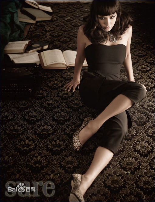 最新严正花(（Jeong-hwa Eom）)在《SURE》2010年4月号官图中的壁纸