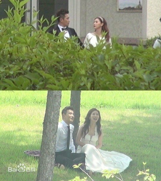朴诗恩(Park Si Eun)和陈泰贤婚纱照图片图集