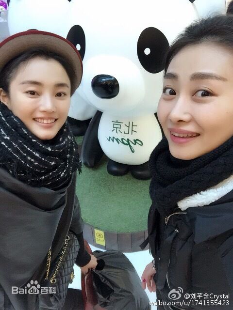 刘芊含(Crystal)芊含合影壁纸壁纸