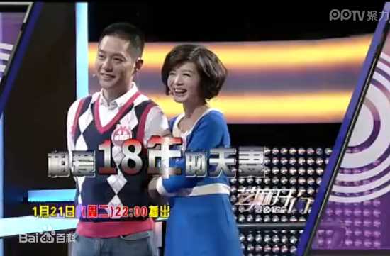 傅程鹏访谈节目前后照片